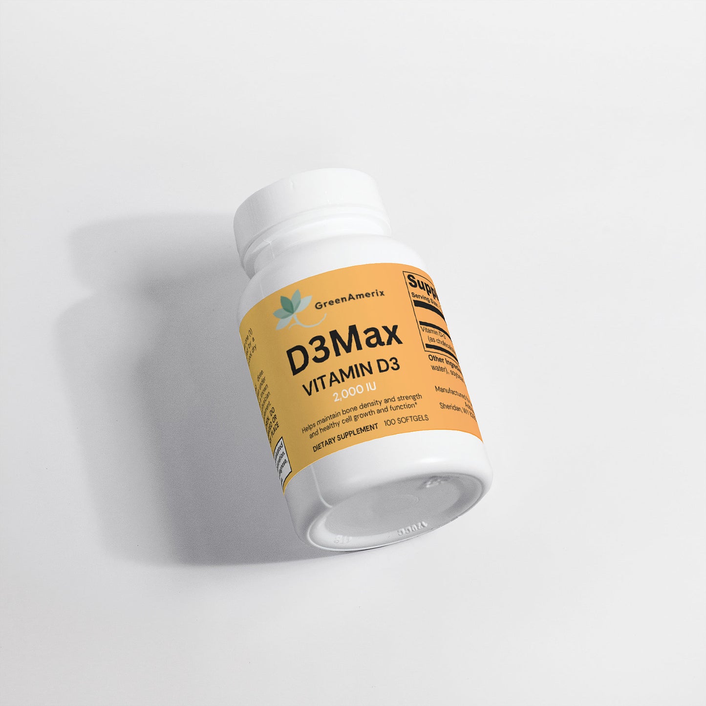 D3Max (Vitamin D3 2,000 IU)