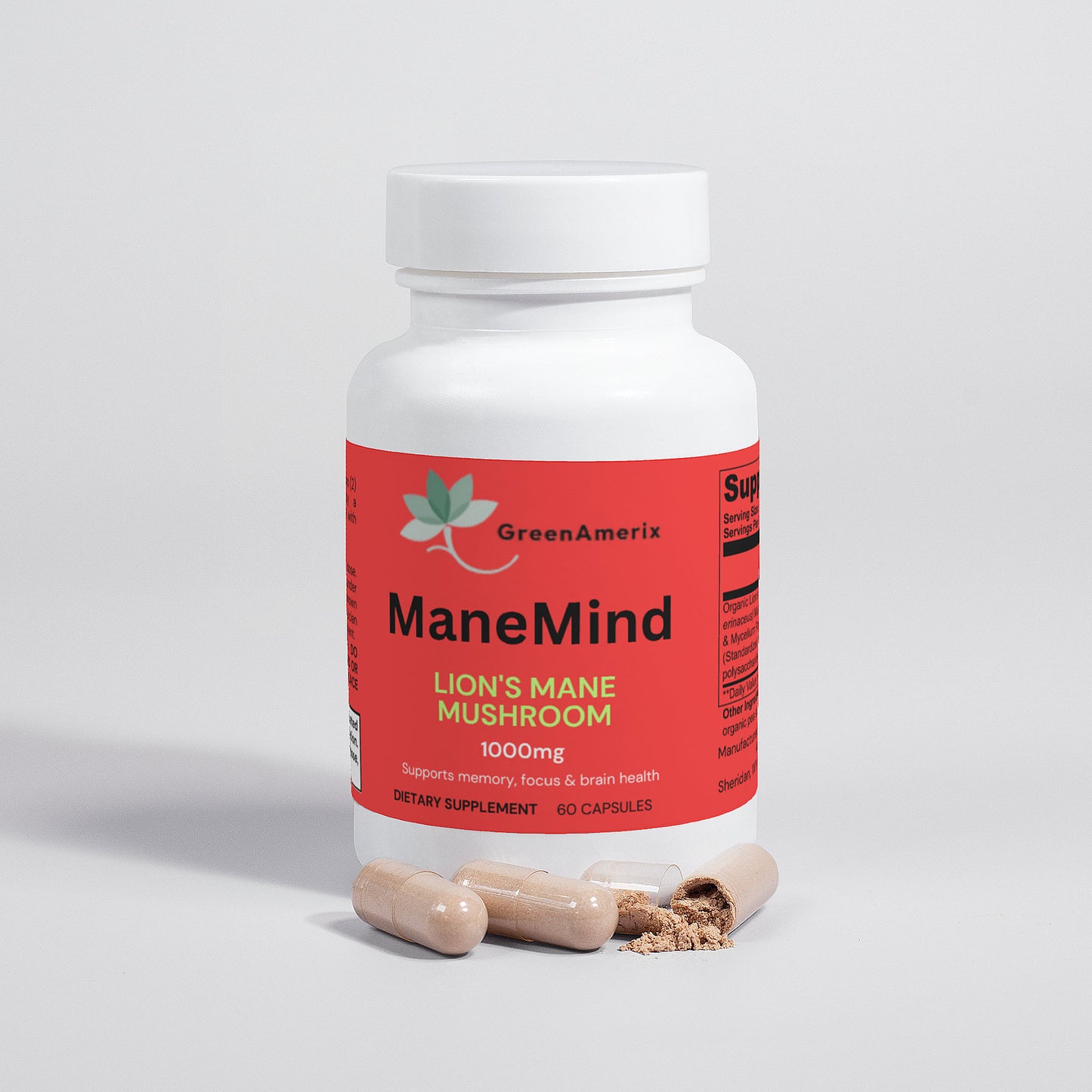 ManeMind (Lion's Mane Mushroom)