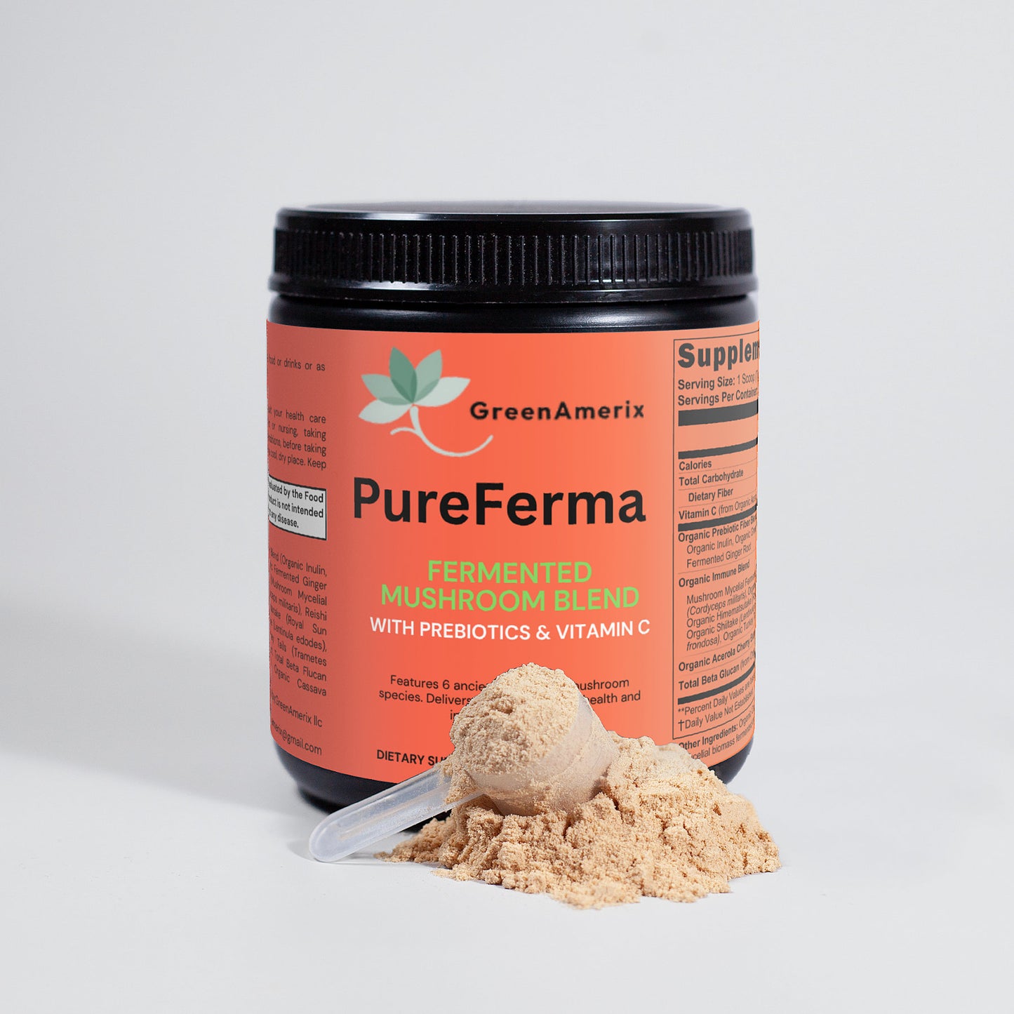 PureFerma (Fermented Mushroom Blend)