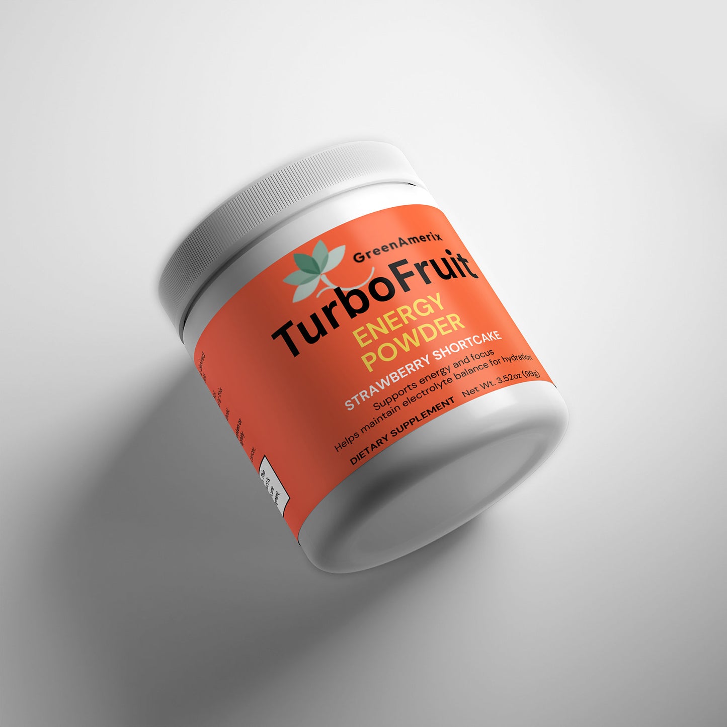 TurboFruit Energy Powder (Strawberry Shortcake)