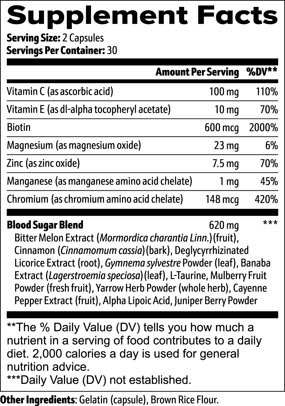 GlycoWell (Normal Blood Sugar Support)