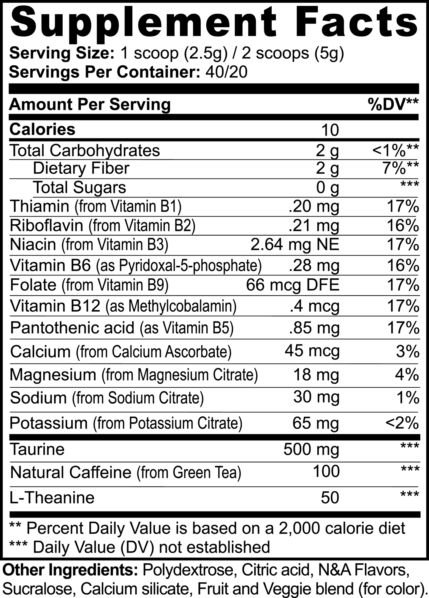TurboFruit Energy Powder (Strawberry Shortcake)