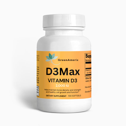 D3Max   (Vitamin D3 2,000 IU)