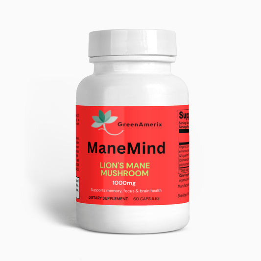 ManeMind    (Lion's Mane Mushroom)
