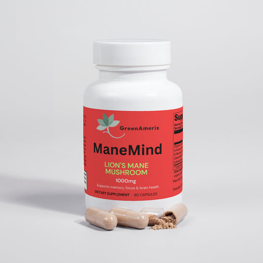ManeMind    (Lion's Mane Mushroom)