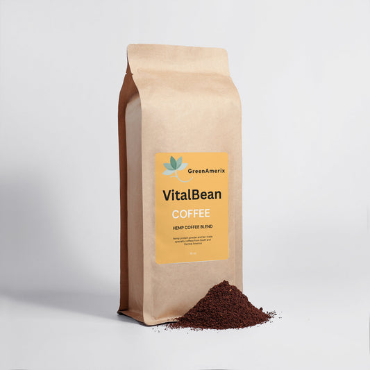 VitalBean   (Hemp Coffee Blend - Medium Roast) 16oz