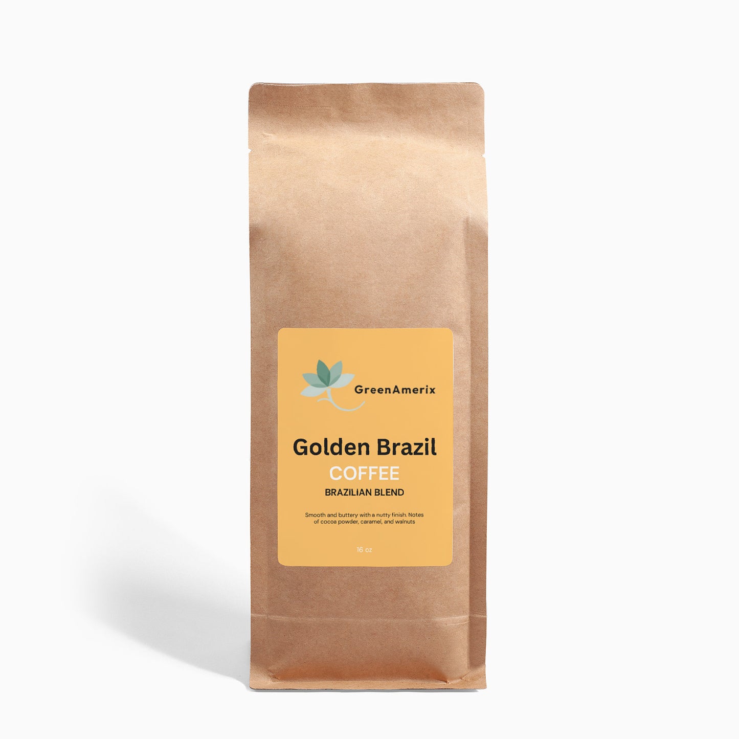 Golden Brazil   (Brazilian Blend) 16oz