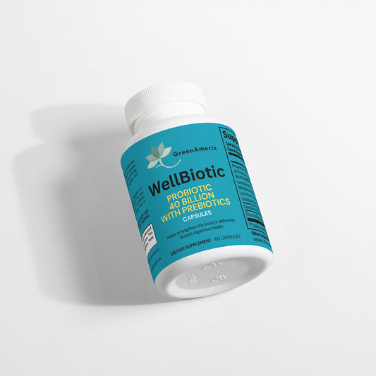 WellBiotic  (Probiotic 40 Billion with Prebiotics)