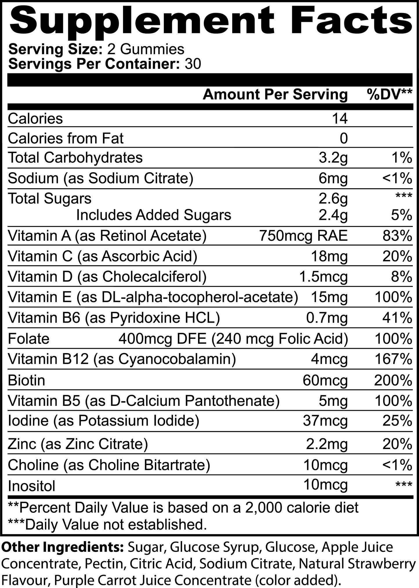 Multi+    (Multivitamin Bear Gummies Adult)